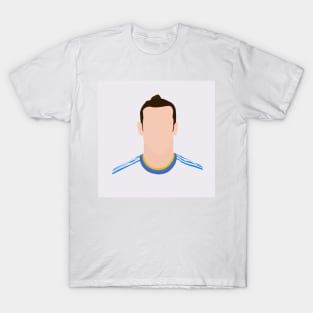 Gareth Bale Minimalistic Face Art T-Shirt